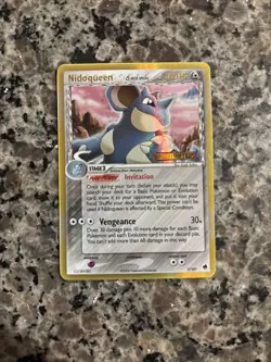 Pokemon Nidoqueen 7/101 Delta Species Holo Dragon Frontiers STAMPED Rare MP- - Image 1