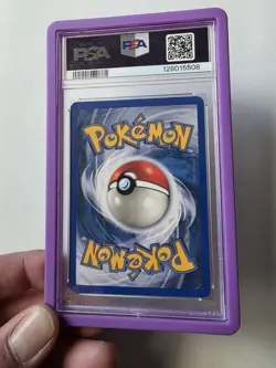 2004 Pokemon EX Fire Red & Leaf Green Gengar Holo #108/112 PSA 7 Wow! - Image 2