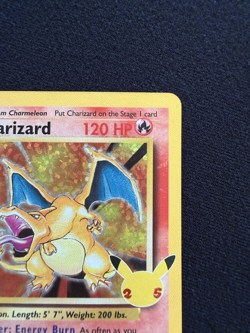 Pokemon TCG Charizard 4/102 Celebrations Classic Collection Holo Rare NM - Image 4