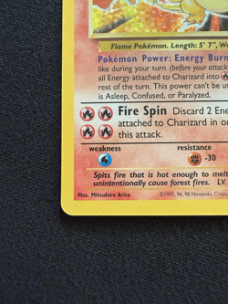 Pokemon TCG Charizard 4/102 Celebrations Classic Collection Holo Rare NM - Image 5