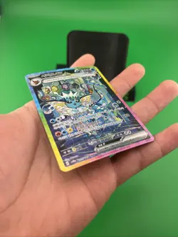 Korean Pokemon SV8a Terastal Festival Vaporeon ex 205/187 Special Art Rare NM - Image 3