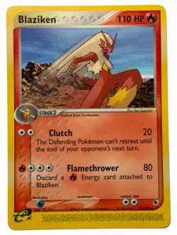 Blaziken - EX Ruby & Sapphire 15/109 2003 - E Reader Pokemon - NM - Image 1