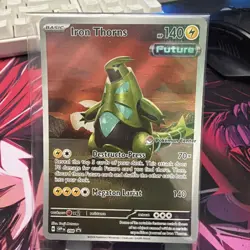 Pokemon Iron Thorns Pokemon Center Stamp Promo SVP 098 Illustration Rare Sealed - Image 1