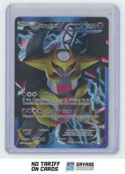 2013 Pokemon B & W Promo Team Plasma Full Art Giratina #BW74 - Image 1
