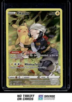 2022 Pokemon SWSH Lost Origin Trainer Gallery Pikachu #TG05/TG30 - Image 1