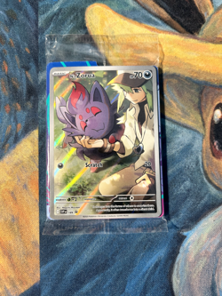 Pokemon TCG - N's Zorua SVP 189 Journey Together ETB Promo Sealed - Image 1