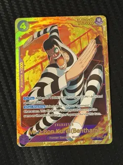 One Piece TCG The Best Vol. 2 PRB02 Mr.2.Bon.Kurei(Bentham) EB01-061 SEC Reprint - Image 1
