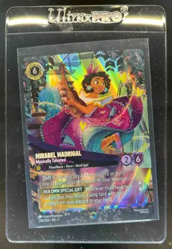 2025 Disney Lorcana EN 7 Mirabel Madrigal Enchanted #206/204 - Image 1