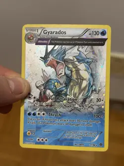 SWIRL 🌀💫 MP Gyarados 21/98 XY Ancient Origins Cosmos Holo Rare Pokemon Card - Image 1