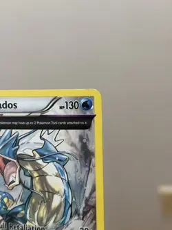 SWIRL 🌀💫 MP Gyarados 21/98 XY Ancient Origins Cosmos Holo Rare Pokemon Card - Image 3