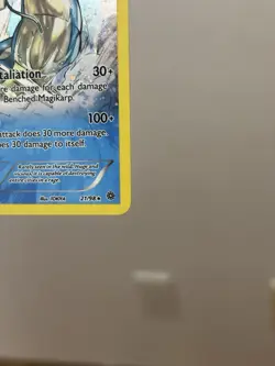 SWIRL 🌀💫 MP Gyarados 21/98 XY Ancient Origins Cosmos Holo Rare Pokemon Card - Image 5