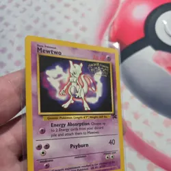 1999 Pokemon Mewtwo Promo Card Warner Bros First Movie Edition, LV.60 #150 - Image 3