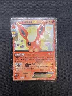 Flareon EX Ultra Rare Holo Full Art Card RC28/RC32 Pokemon TCG - MP - Image 1