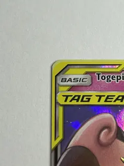 Pokemon SM Cosmic Eclipse Togepi Cleffa Igglybuff Tag Team GX Holo Card 143/236 - Image 3