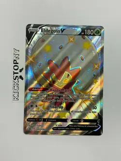 Eldegoss V Full Art PROMO SWSH084 Shining Fates Rare Pokemon Card NM/M - Image 1