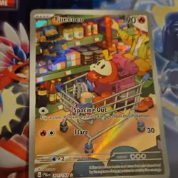 Pokemon Fuecoco Full Art Illustration Rare Holo Card Paldea Evolved 201/193 - Image 1