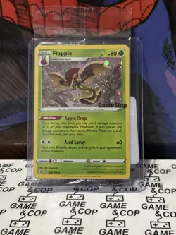 Pokemon Flapple GameStop Promo Holo Card 022/192 Factory Sealed With SWIRL - Image 1