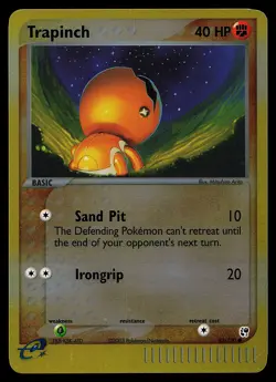Pokemon Card - Trapinch Sandstorm 82/100 Common Reverse Holo - Image 1