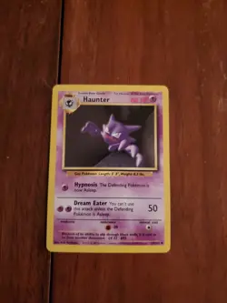 Pokemon Card Haunter Base Set 29/102 Uncommon 1999 WOTC Unlimited LP-NM - Image 1
