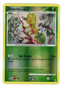 Treecko Reverse Holo 78/99 Arceus Pokemon Card - Image 1