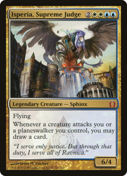 ISPERIA, SUPREME JUDGE mtg NM Return To Ravnica Mythic - Image 1