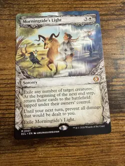 MTG Lorwyn Eclipsed SHOWCASE Morningtide's Light - Image 1