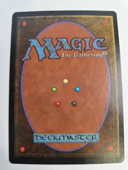 Gold Signed Llanowar Elves LP Revised Artist Anson Maddocks 1994 MTG EDH Vintage - Image 3