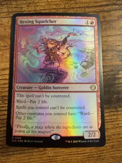 MTG Lorwyn Eclipsed FOIL Hexing Squelcher - Image 1