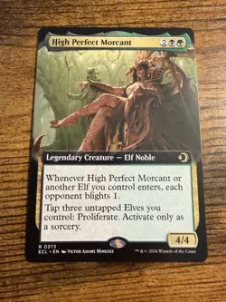 MTG Lorwyn Eclipsed Extended Art High Perfect Morcant - Image 1