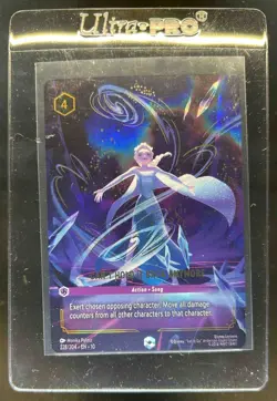 2025 Disney Lorcana EN 7 Can't Hold It Back Anymore Frozen Enchanted #228/204 - Image 1