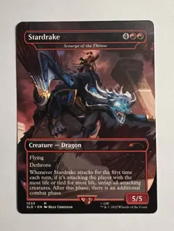 MTG SLD Stardrake - Scourge Of The Throne Warhammer Near Mint Regular - Image 1