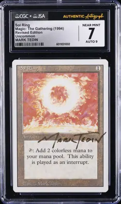 1994 MTG REVISED SOL RING CGC 7 - Image 1