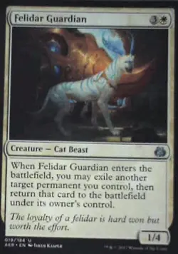Felidar Guardian - Aether Revolt: #19, Magic: The Gathering Nm C258 - Image 1