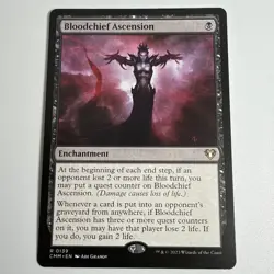 MTG / Bloodchief Ascension / CMM / #139 / Regular / Rare / NM - Image 1