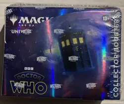 Magic The Gathering MTG Doctor Who Collector Booster Box New Sealed WOTC 2023 - Image 1