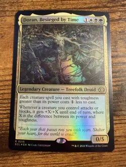 MTG Lorwyn Eclipsed FOIL Doran Besieged by Time - Image 1