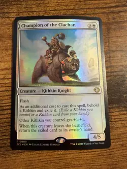 MTG Lorwyn Eclipsed FOIL Champion of the Clachan - Image 1