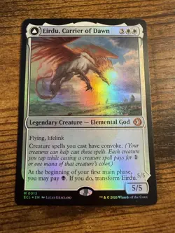 MTG Lorwyn Eclipsed FOIL Eirdu Carrier of Dawn Isilu Carrier of Twilight Mythic! - Image 1