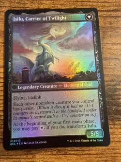 MTG Lorwyn Eclipsed FOIL Eirdu Carrier of Dawn Isilu Carrier of Twilight Mythic! - Image 2