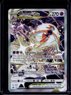 2023 Pokemon SWSH Crown Zenith Deoxys VST Galarian Gallery #GG46/GG70 - Image 1