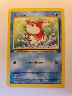 Goldeen [1st Edition] #53 Pokemon Jungle HP - Image 1
