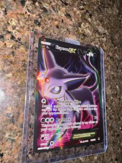 Espeon EX 117/122 Pokemon Breakpoint XY Full Art Ultra Rare Card - Image 2