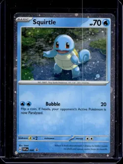 2023-25 Pokemon SV Black Star Promos - SVP EN Squirtle #048 - Image 1