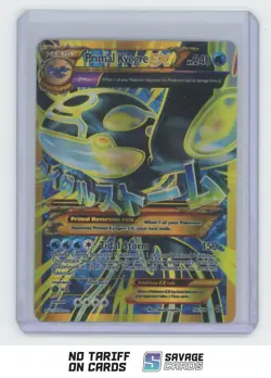 2015 Pokemon XY Ancient Origins Full Art Primal Kyogre EX #96/98 - Image 1