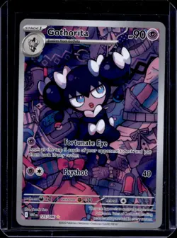 2025 Pokemon White Flare Gothorita Illustration Rare #125/086 - Image 1