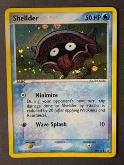 Shellder - Basic Pokemon TCG 79/112 - Uncommon Holo - Image 1