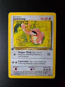 Lickitung [1st Edition] #38 Pokemon Jungle HP - Image 3