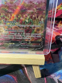 Pokemon TCG BEEDRIL V Alternate Full Art 161/189 Ultra Rare ASTRAL RADIANCE Holo - Image 2
