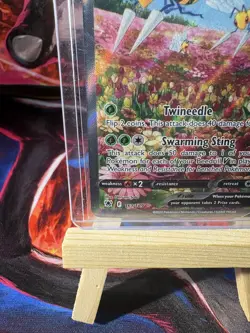 Pokemon TCG BEEDRIL V Alternate Full Art 161/189 Ultra Rare ASTRAL RADIANCE Holo - Image 3