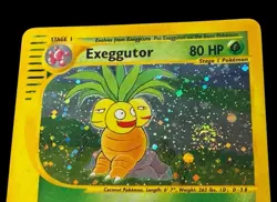 Pokemon Exeggutor Aquapolis Holo H10/H32 - NEAR MINT! SwirL! - Image 2
